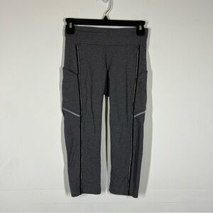 ALTERED Lululemon Speed Up Tight Metallic Size 4